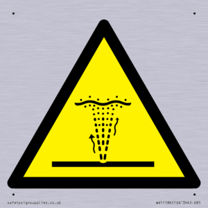 W515 Warning: Geyser (water/air) water jet